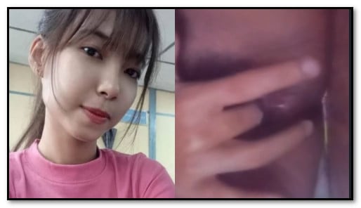 အဖုတ်လေးကစောက်ရည်ကျပီး ပီးတဲ့အထိနှိုက်ပြတာ