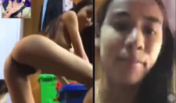 သနပ်ခါးလေးနဲ့ မြန်မာမလေး ထန်နေချက်