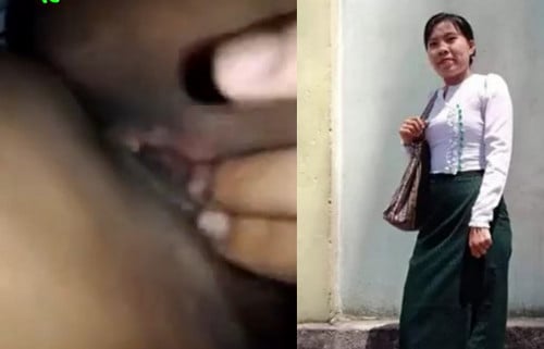 ဘဲကို ရှယ်ပြတဲ့ ဆရာမလေး HD