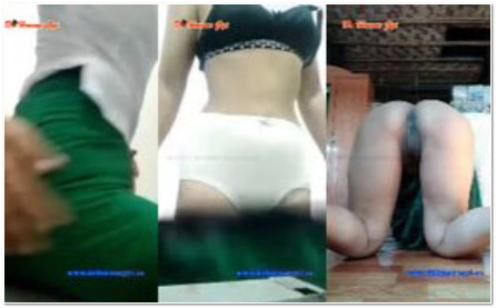 အဖြူအစိမ်းလေးနဲ့ ဖင်ကုန်းပြတဲ့ ဆ-ရ-ာ-မ