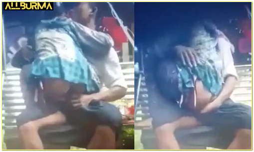 ဆော်လေးကို အပေါ်ကနေ တက်ထိုင်ခိုင်းတာ ချောင်းရိုက်