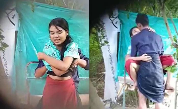 ပန်းခြံထဲမှာ အ၀လိုးနေတဲ့ အတွဲ ချောင်းရိုက်လိုးကား